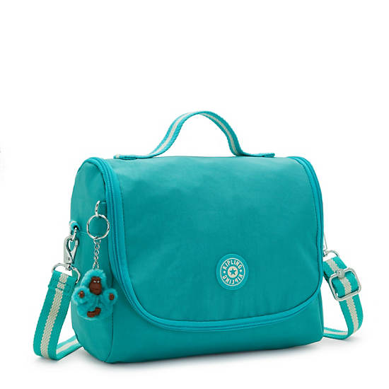 Kipling New Kichirou Lunch Bag Bags Turquoise Sea | CA 2153EB